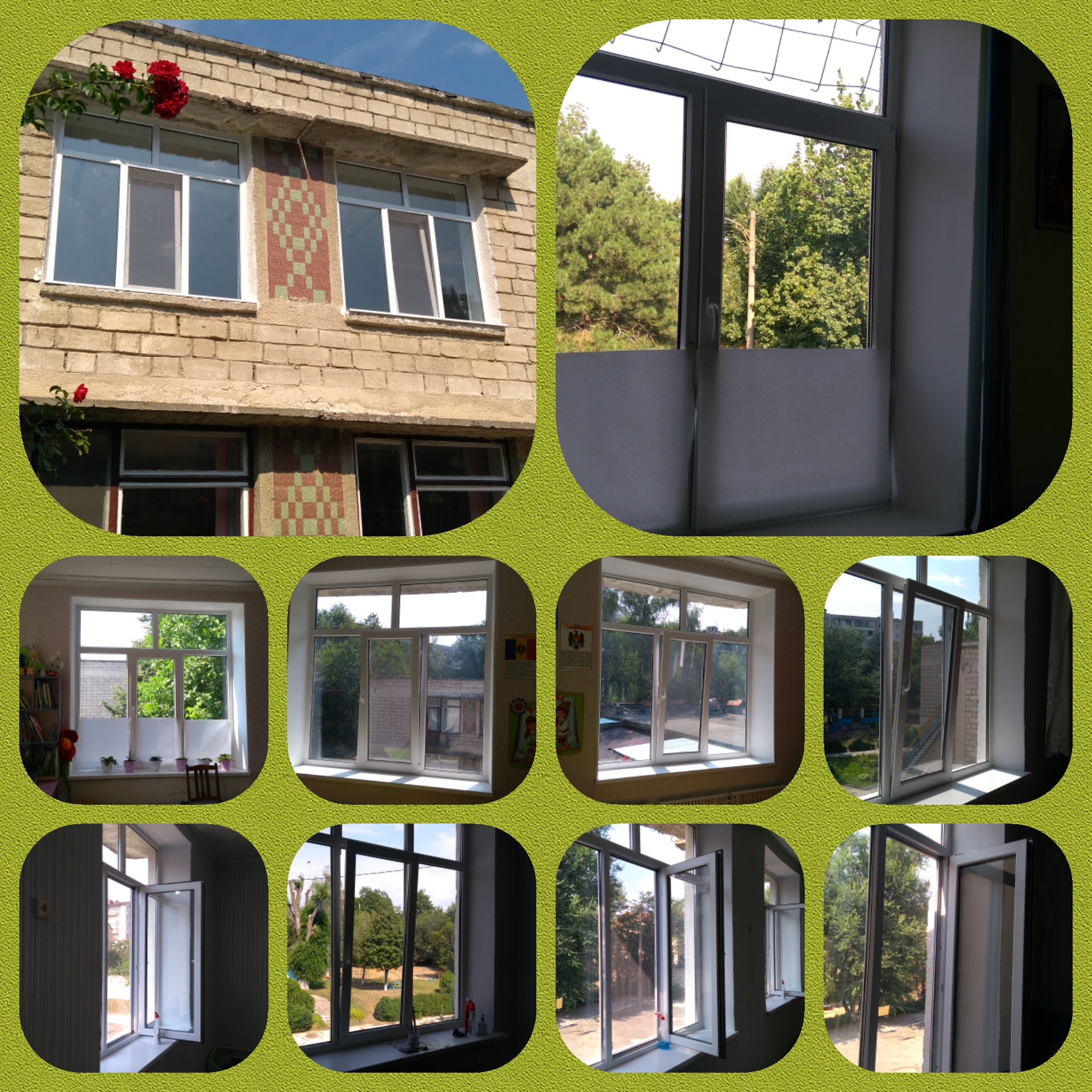 Reparații – schimbarea geamurilor în două grupe